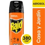 Raid Casa Y Jardin Aer.380 Ml. 8679