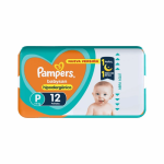 Pampers Babysan Reg.Peq.X12 8633