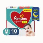 Pampers Supers.Med.X10 3123