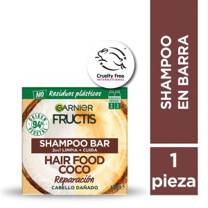 Shampoo Solido Fructis Hair Food Coco 60gr