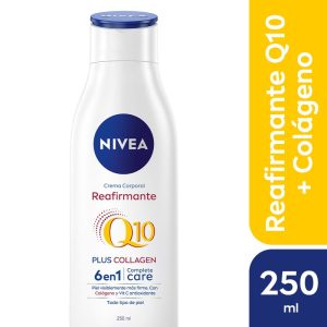 Crema Corporal Reafirmante Nivea Q10 + Col?geno 6 En 1 Para Todo Tipo De Piel X 250 Ml