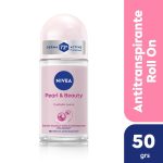Desodorante Antitranspirante Femenino Nivea Pearl & Beauty Roll On X 50 Ml