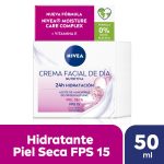 Crema Facial Hidratante De D?a Nivea Essentials Para Piel Seca Fps 15 X 50 Ml