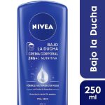 Crema Corporal Bajo La Ducha Nivea Milk Nutritiva Para Piel Seca X 250 Ml