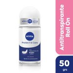 Desodorante Antitranspirante Femenino Nivea Protect & Care Roll On X 50 Ml