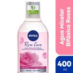 Agua Micelar Bif?sica Nivea Rose Care Para Todo Tipo De Piel X 400 Ml