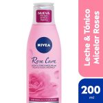 Leche Y T?nico Micelar 2 En 1 Nivea Rose Care Para Todo Tipo De Piel X 200 Ml