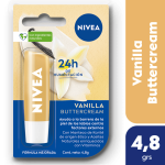 Protector Labial Humectante Nivea Vainilla Buttercream Para Todo Tipo De Piel X 4,8 Grs