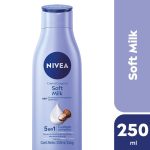 Crema Corporal Nivea Soft Milk 5 En 1 Suavidad Y Humectaci?n Profunda Piel Seca X 250 Ml