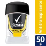 Antitranspirante Desodorante Rexona V8 En Barra 50 G
