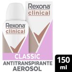 Antitranspirante En Aerosol Rexona Clinical Classic 150 Ml