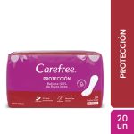Carefree Proteccion Protectores Diarios Sin Perfume X 20 Unidades