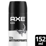 Desodorante Antitranspirante Axe Black En Aerosol 152 Ml