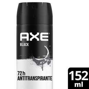 Desodorante Antitranspirante Axe Black En Aerosol 152 Ml