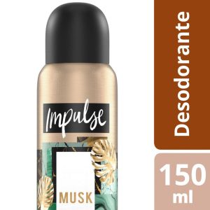 Desodorante Impulse Musk En Aerosol 150 Ml