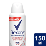 Rexona Women Desodorante Aerosol Antitranspirante Antibacterial X 89Gr / 150 Ml