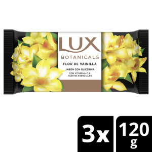Jab?n En Barra Lux Flor De Vainilla X3 Multipack 120 G