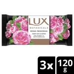 Jabon En Barra Lux Rosas Francesas Multipack X3 120 G