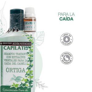 Capilatis Shampoo Ortiga + Concentr.Puro Ortiga X 410Ml