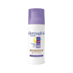 Dermaglos Linea Solar Fps 50 Facial Con Color Tono Medio Crema X 50 Gr