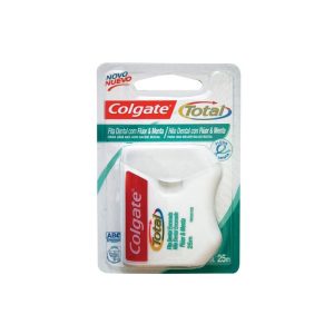 Hilo Dental Colgate Total Fluor & Menta 25 Mts