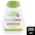 Shampoo Cabello Claro BABY DOVE Humectaci?n Enriquecida pH Neutro 200 ml