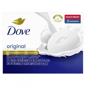 Jab?n En Barra Dove Original Piel 90 G X 8 Unidades