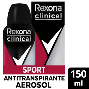 Antitranspirante En Aerosol Rexona Clinical Sport Strenght 150 Ml