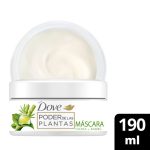 M?scara De Tratamiento Dove Real Poder De Las Plantas Fuerza + Bamb? 190 Ml
