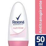Desodorante Antitranspirante Rexona Women Nutritive Roll-On 50 Ml