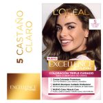 Kit Tintura Excellence Creme Tono 5 Casta?o Claro